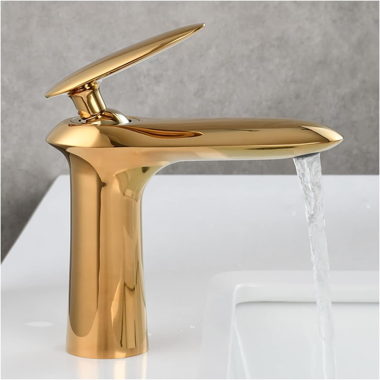 Bathroom Faucet Brass Bathroom Sink Faucet Modern Single Handle Basin ...