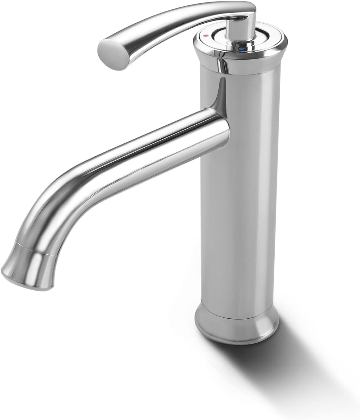 Bathroom Faucet, Contemporary Single Handle Vessel Sink Chrome Vanity ...
