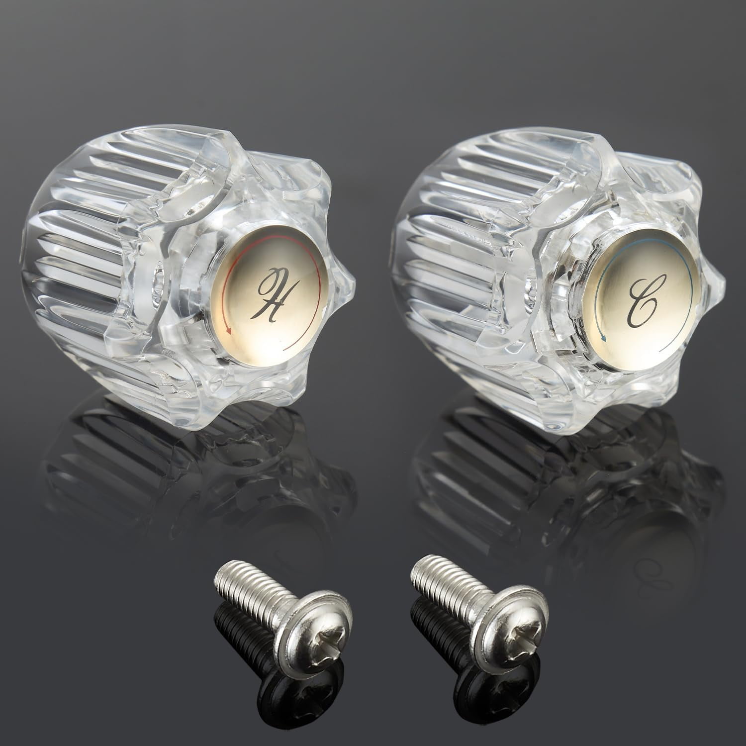 Bathroom Faucet Handles, Bathtub Faucet Knobsatible with Delta/Delex ...