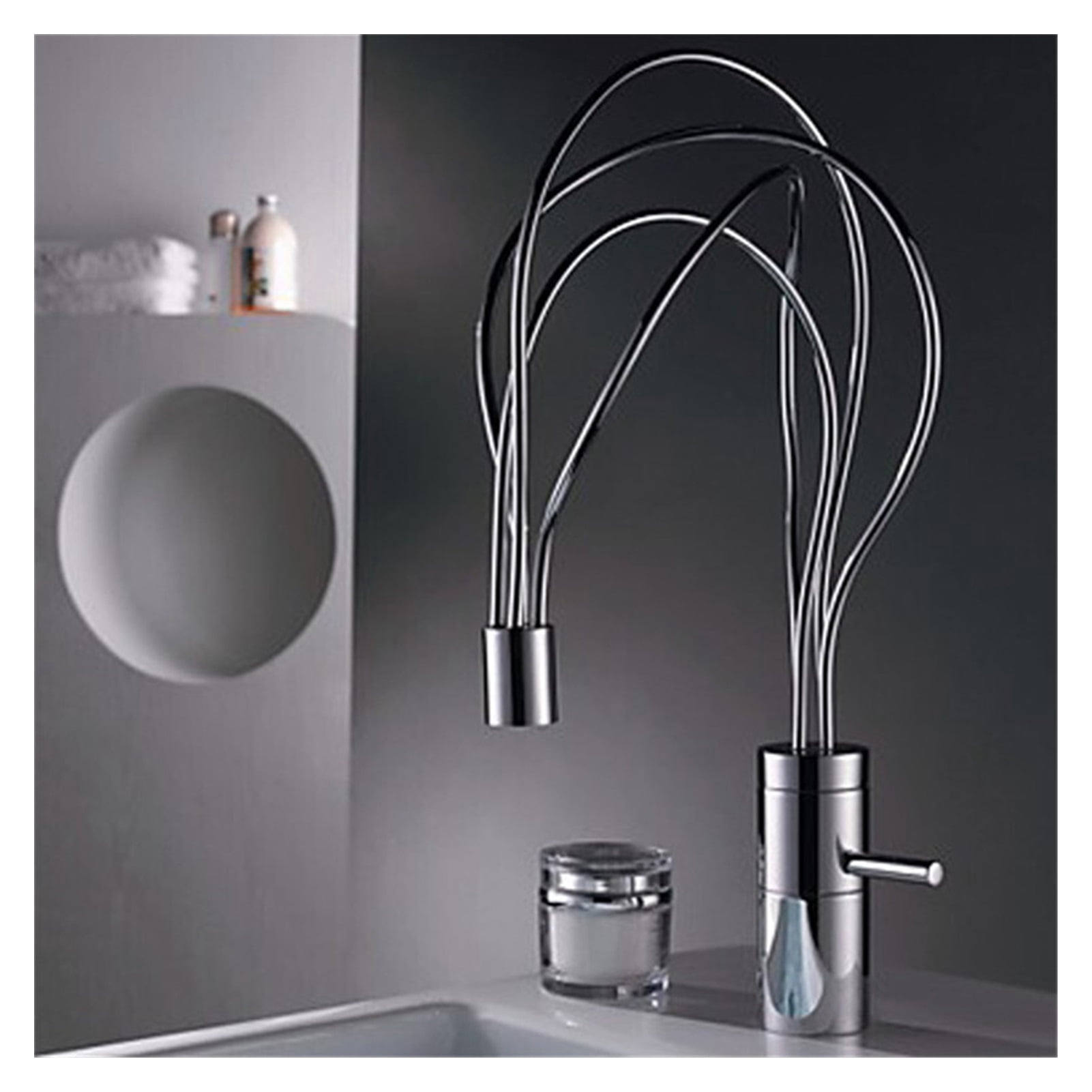 Bathroom Faucet Led Faucet Chrome Basin Faucet Cold Hot Brass Waterfall Faucet Mixer Sink Tap Single Handle Bathroom Tap