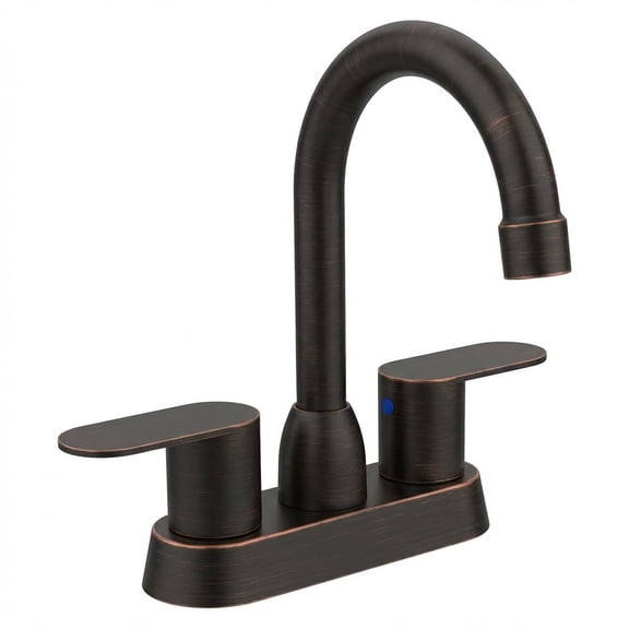Bathroom Faucet Oil Rubbed Bronze 2-Handle Bathroom Sink Faucet 360 Degree High