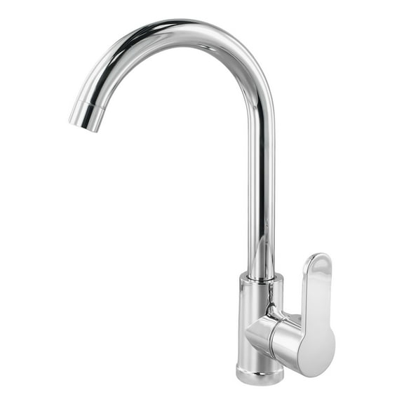 Bathroom Faucet Polished Chrome Plated Swivel Basin Sink Cold Hot Mixer Tap Vertical faucet