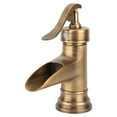 thumbnail image 1 of Bathroom Faucet Wash Basin Hot and Cold Mixer Taps (9/16"), 1 of 8