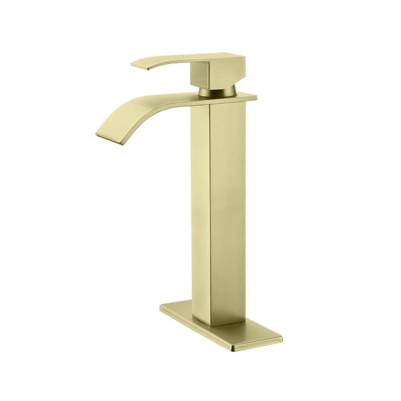 Bathroom Faucet Waterfall Spout Single Handle Bathroom Sink Faucet,Bathroom Sink Faucet