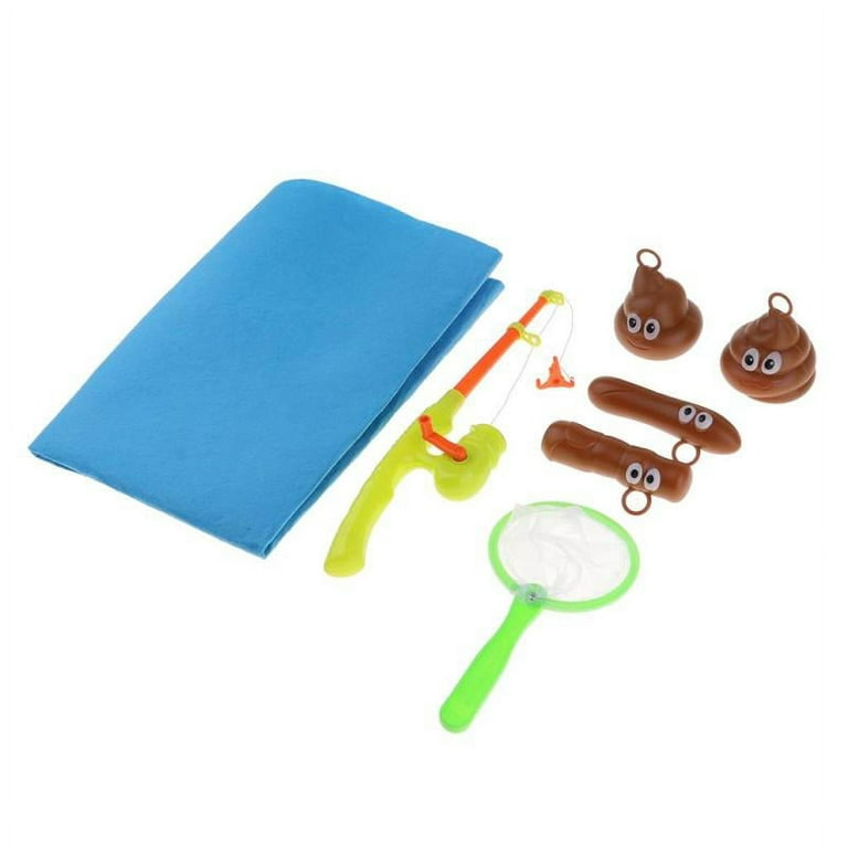 Bathroom Fishing Toys Novelty Games Toilet Joke Gifts for Kids and
