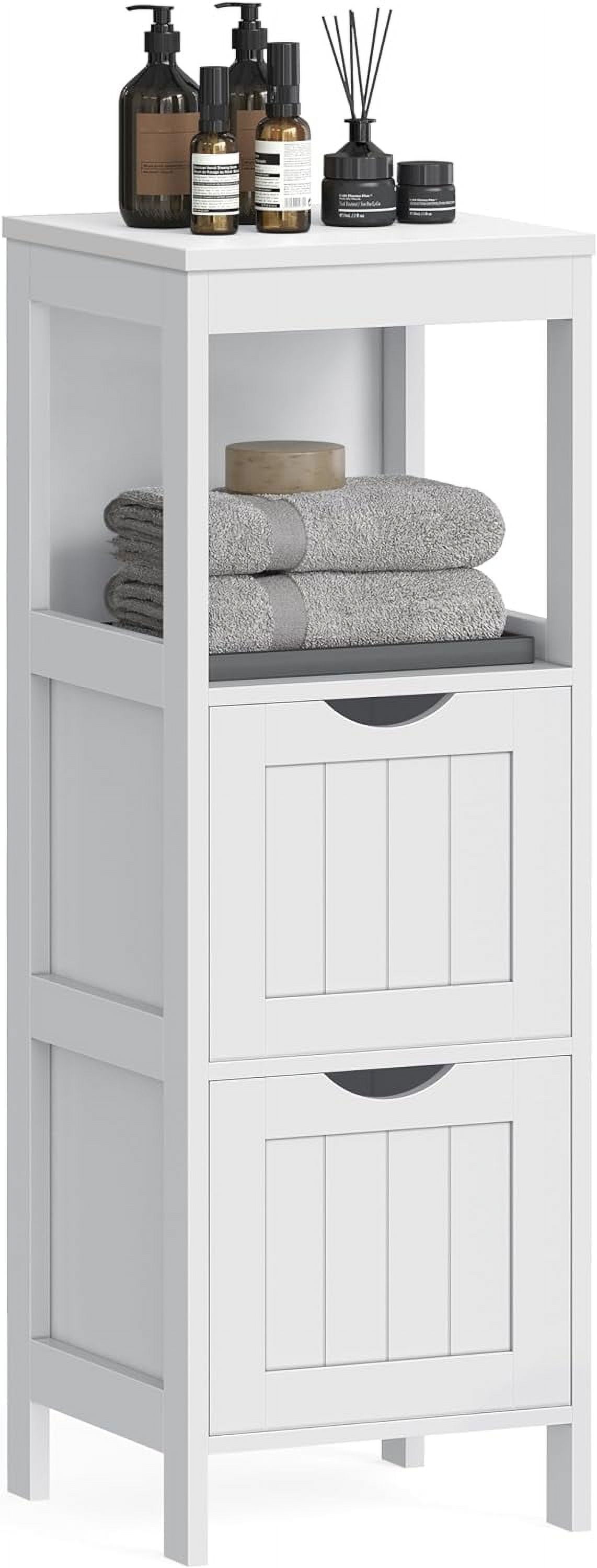 Bathroom Floor Cabinet, Bathroom Storage Organizer Rack Stand ...