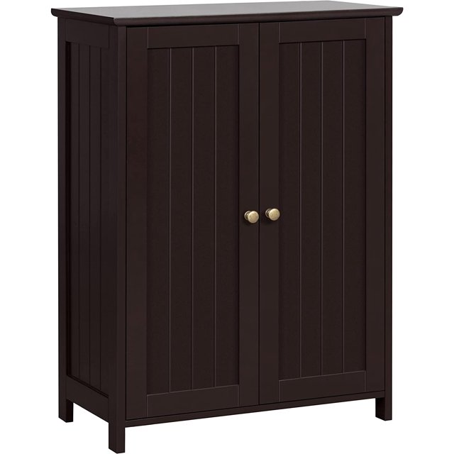 Bathroom Floor Double Doors Freestanding Storage with