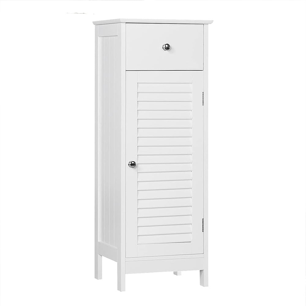 Bathroom Floor Standing with Drawer, Storage with Single Shutter Door