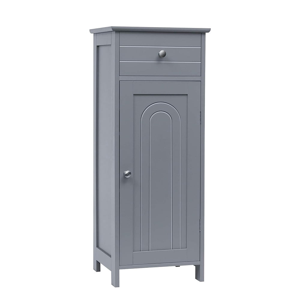 Bathroom Floor Standing with Drawer and Doors, Storage
