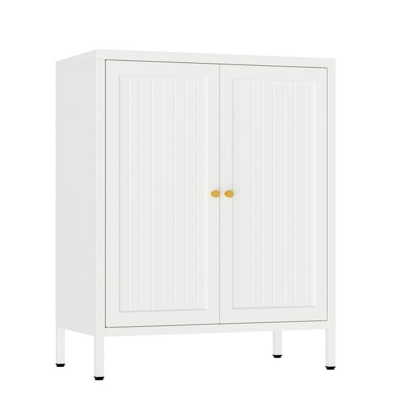 Bathroom Floor Cabinet,Storage Cabinet with Adjustable Shelf,Modern Freestanding Organizer,Farmhouse Buffet Sideboard,Accent Cabinets for Bathroom,Kitchen,Entryway