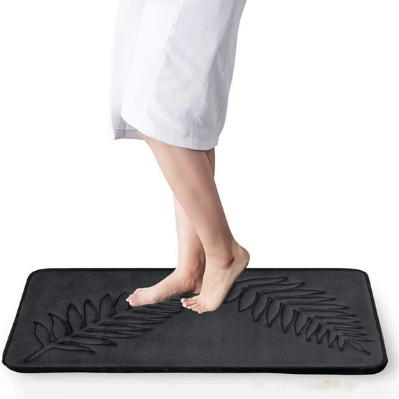 Bathroom Floor Mat Bathroom Water Absorbent Non Mat Living Room Bedroom Kitchen Entrance Carpet, Xinsrenus Under $5! Bathroom Floor Mat Bathroom Water