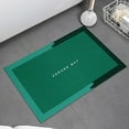 Bathroom Floor Mat Crystal Velvet Nonslip Absorbent QuickDrying