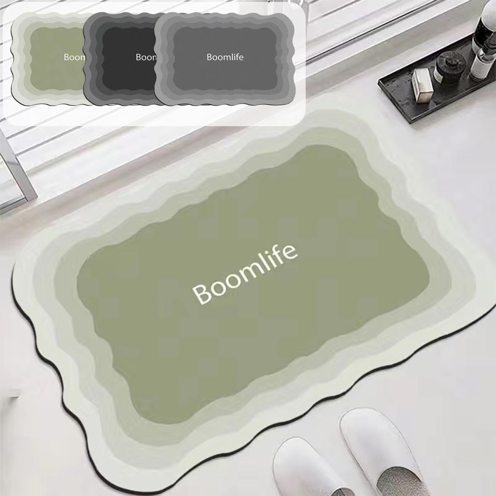 Bathroom Floor Mat Diatom Mud Water Absorbing | Quick Dry | Non-Slip ...