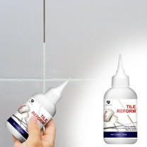Bathroom Floor Mending Pen And Tile Beauty Grout Water-Based Beautifying Agent Household Special Filler（silvery 150ml）