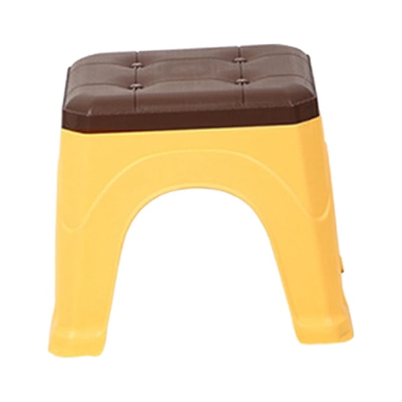 Bathroom Furniture Stool Chair Practical Durabl Stackable Flexible Foot Step Stool Household for Living Room Office Kitchen Bathroom Bedroom E