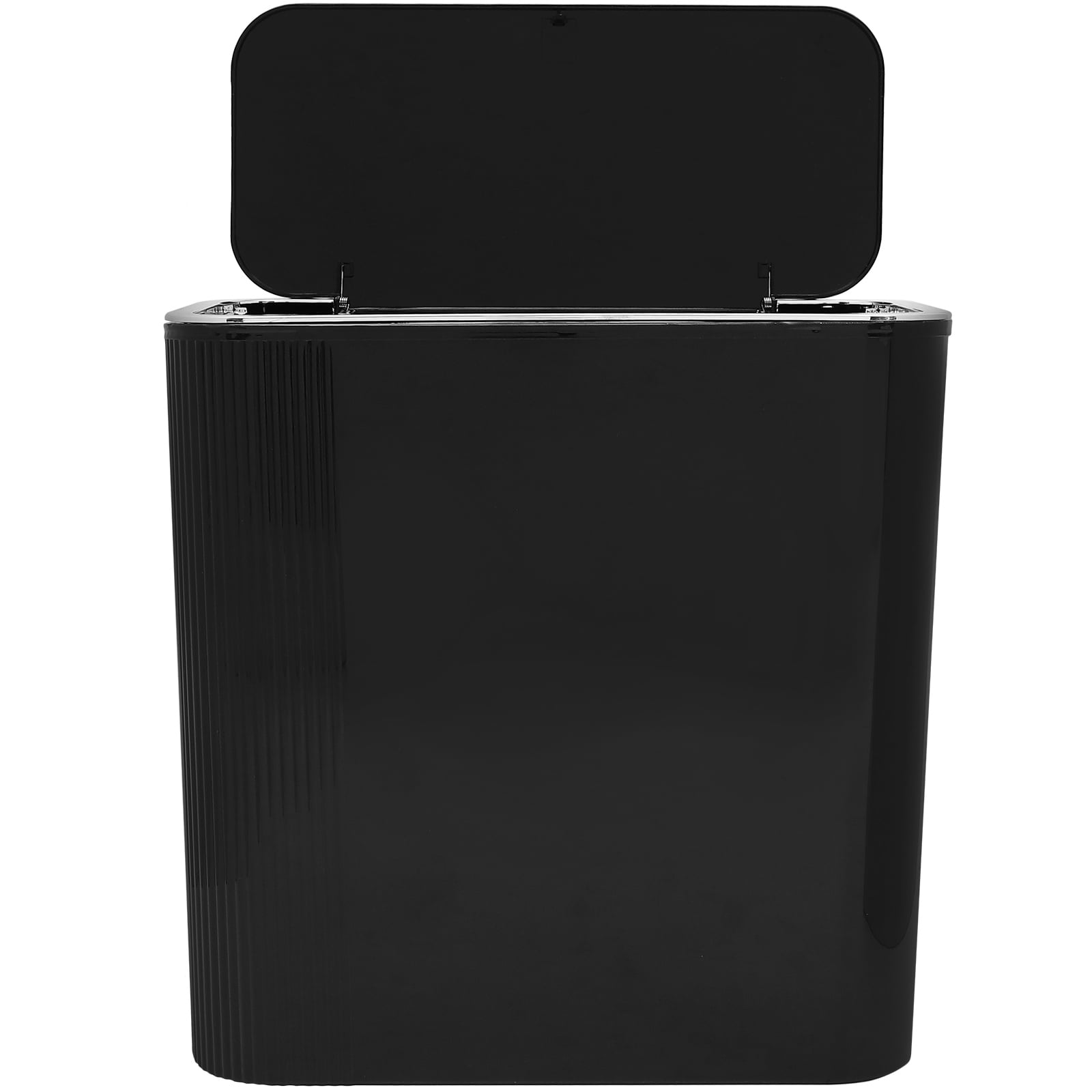 Bathroom Garbage Can Trash Bucket Pail Simple Recycle Office Black ...