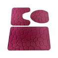 Bathroom Gel Mat Carpet Foam Mats for Floor Rose Bath Mat Set Bathroom