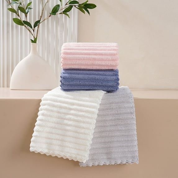 Bathroom Hand Towels, 14x30" 600 GSM 100% Cotton - Ultra Soft & Highly Absorbent Face Towels, Hotel Spa Quality by PALIFEUR