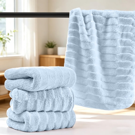 Bathroom Hand Towels Lightweight Bath Sheet Towel Absorbent for Men Women Essential for Workout, Shower, Travel,1pcs