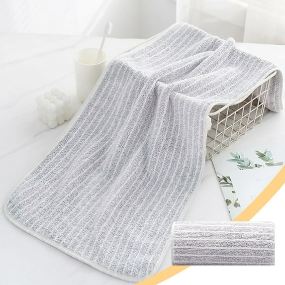 Bathroom Hand Towels Thickened Soft Absorbent Plain Color Household Wash Face Gift Towel For Bathroom