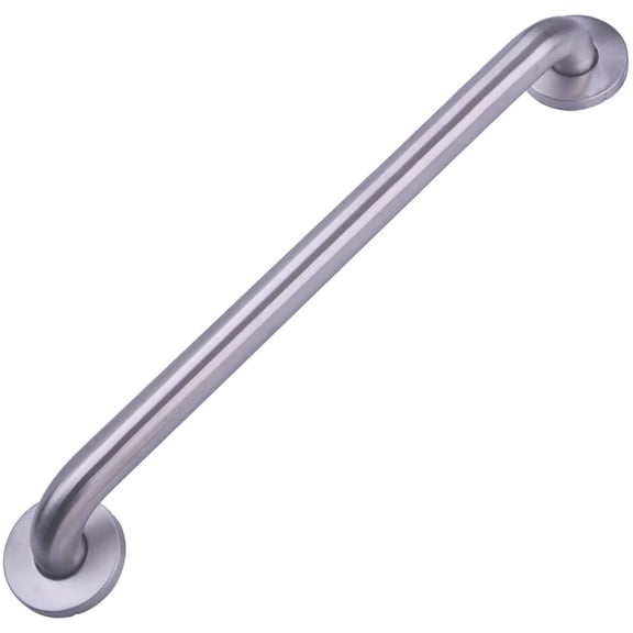 Bathroom Handicap Safety Grab Bar, 24-inch Length, 1.25 Inch Diameter, Shower, 500LBs Capacity, ADA Compliant, Stainless Steel