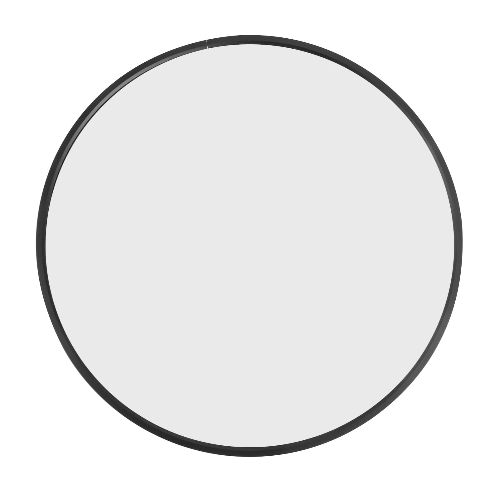 Bathroom Hanging Mirror Round Vanity Black Circle Metal Frame Dresser