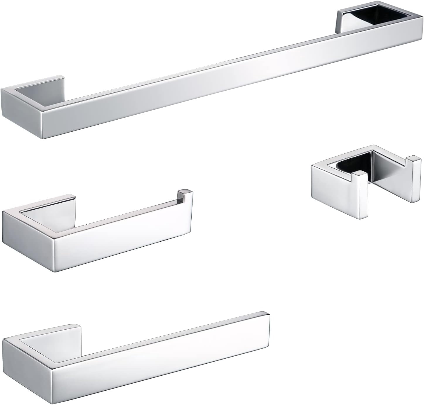 Bathroom Hardware Set, Bath Towel Holder Set Stainless Steel, Towel ...