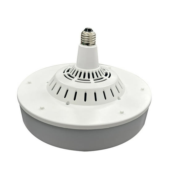 Bathroom Heater Lamp with E27 Base, White 23cm, Plastic, 275W Heating Fan, Remote Control, Overheat Protection, For Bathroom Washroom