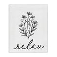 thumbnail image 1 of Stupell Industries Modern Bathroom Herb Relax Canvas Art, 16 x 20, by Lettered and Lined, 1 of 8