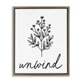 thumbnail image 1 of Stupell Industries Victorian Bathroom Herb Unwind Brown Floating Frame Canvas Art, 17 x 21, by Lettered and Lined, 1 of 8