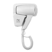 1200-Watt Quiet Hotel Wall Mount Electric Hair Dryer, Blow Dryer with Stand Rack, Strong Wind Household Drying Tools for Home Bathroom Toilet Salon