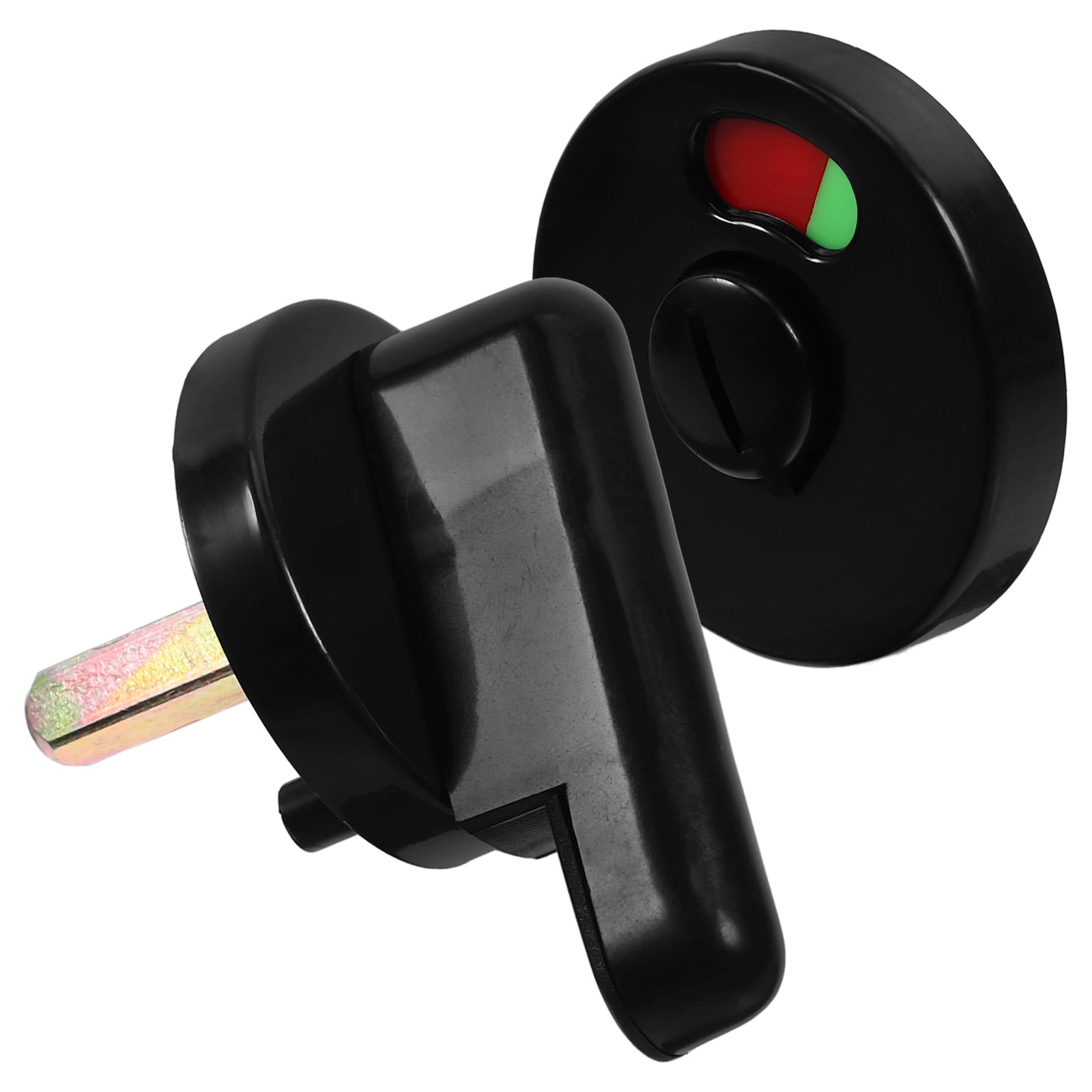Bathroom Indicator Lock Toilet Door Plastic Commercial Handle Knob Rv