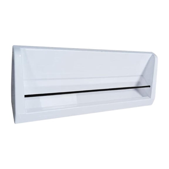 Bathroom Kitchen Travel Trailer Space Saving Shower Shelf Organizer for Soap Shampoo Storage, Rustresistant Easy Stick