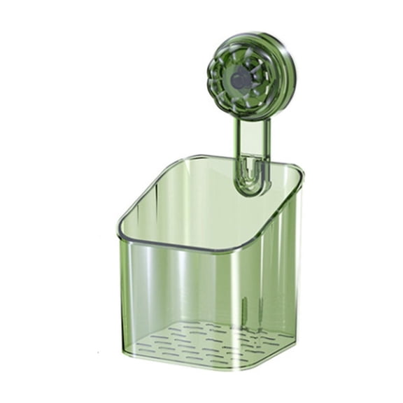 Bathroom, Kitchen, Washbasin Storage Rack,Shower Caddy Suction Cup Plastic Shower Basket Organizer No Drilling Removable Shower Shelf For Bathroom Storage & Kitchen One Second Installation Rustproof