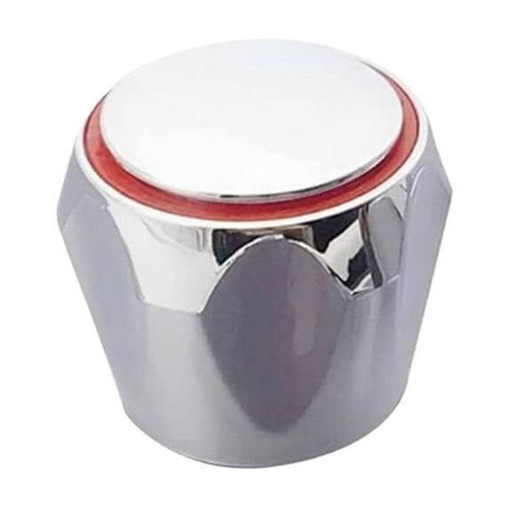 Bathroom Knobs Replacement, Heavy Duty Bathtub Handles, Hot and Cold Sink Knobs Replacement Parts, Universal Faucet Replacement Knob Kit, Include Screws, 1 Pcs, 1.53x1.26"