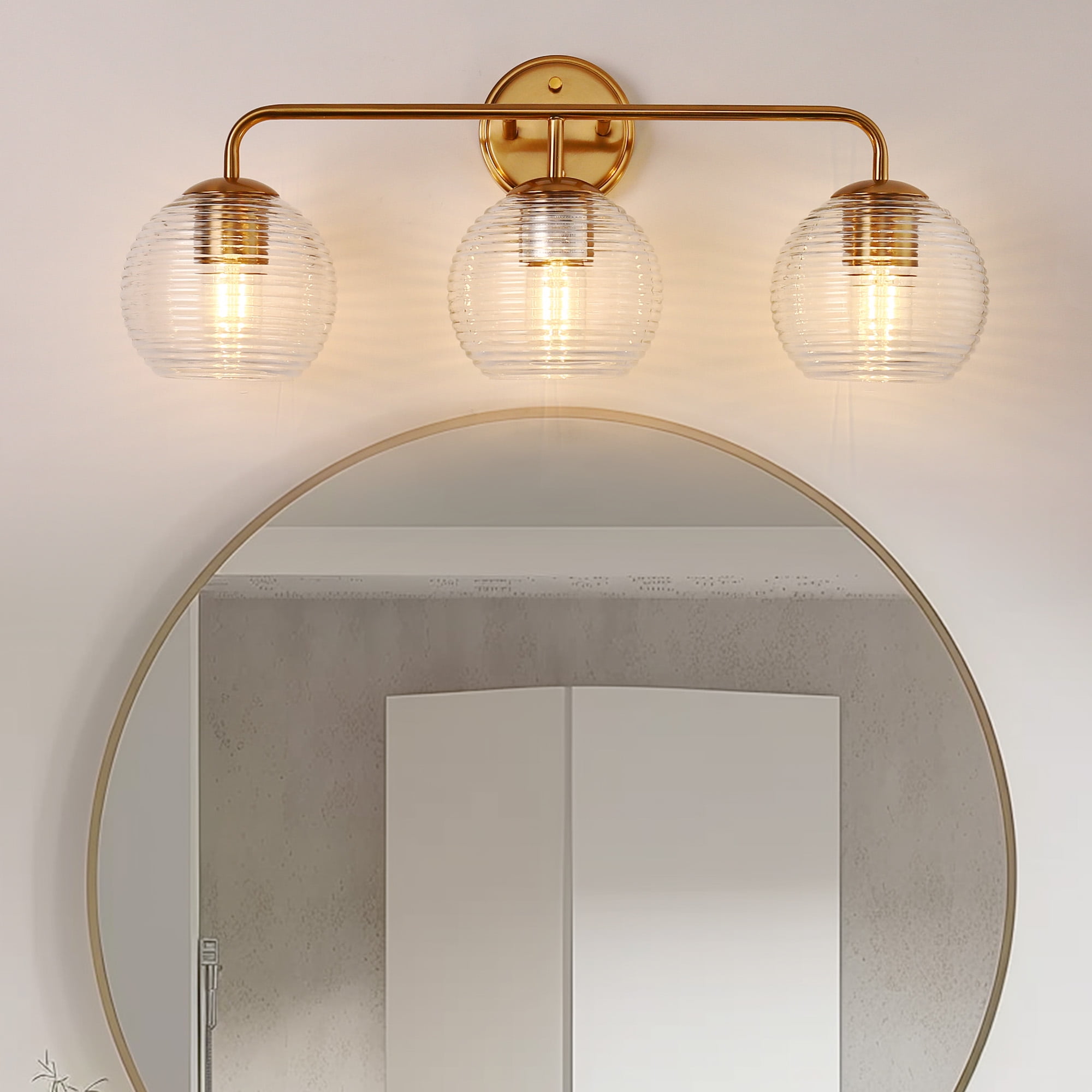 Bathroom Light Fixtures Gold Vanity Light,YANSUN Light Wall