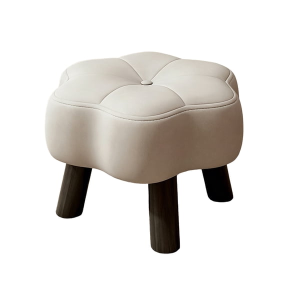 Bathroom Living Room Organizers and Storage Small Household Stool Low Stool Floral Stool Living Room Footstool Seating Stool Entryway Shoelace Stool Sturdy And Long-Lasting Small Stool