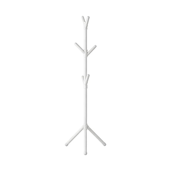 Bathroom Living Room Organizers and Storage Floor Standing Iron Art Coat Rack Verticals Clothes Rack Easy to Assemble Shelving Unit