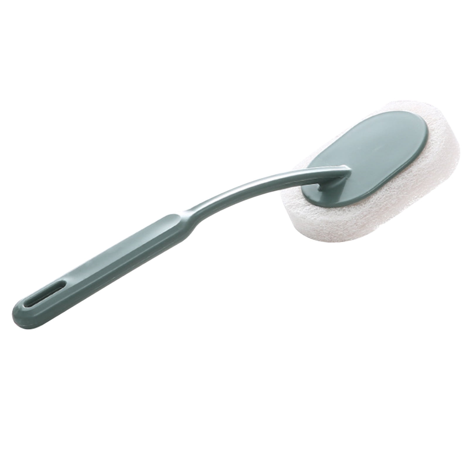 Bathroom Long Handle Sponge Brush Wall Cleaning Brush Bathtub Sponge ...