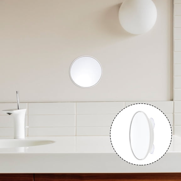 Bathroom Mirror Suction Cup Mirror 10X Cosmetics Mirror