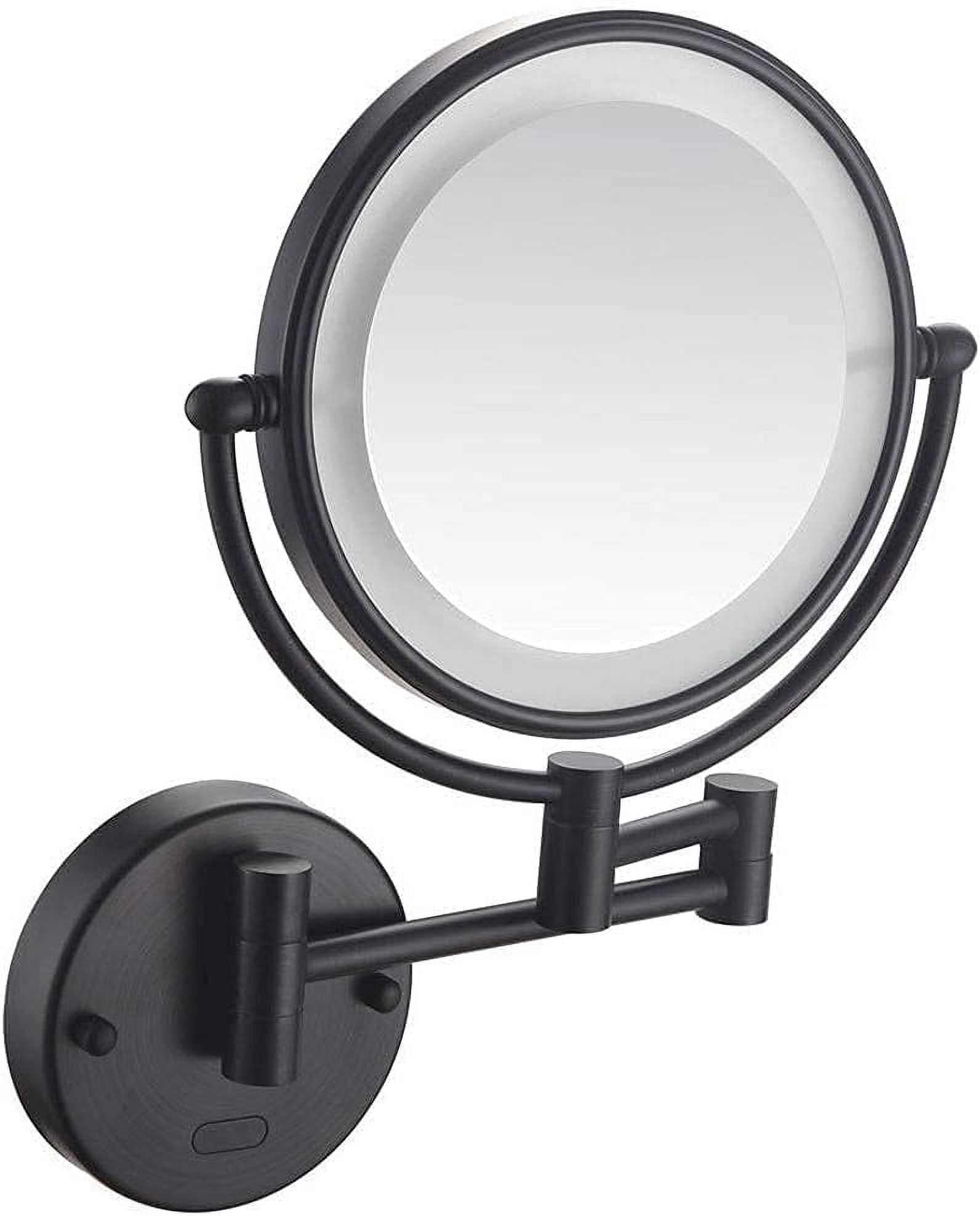 Bathroom Makeup Wall Mounted Mirror 3X Magnifying for Hotel Vanity