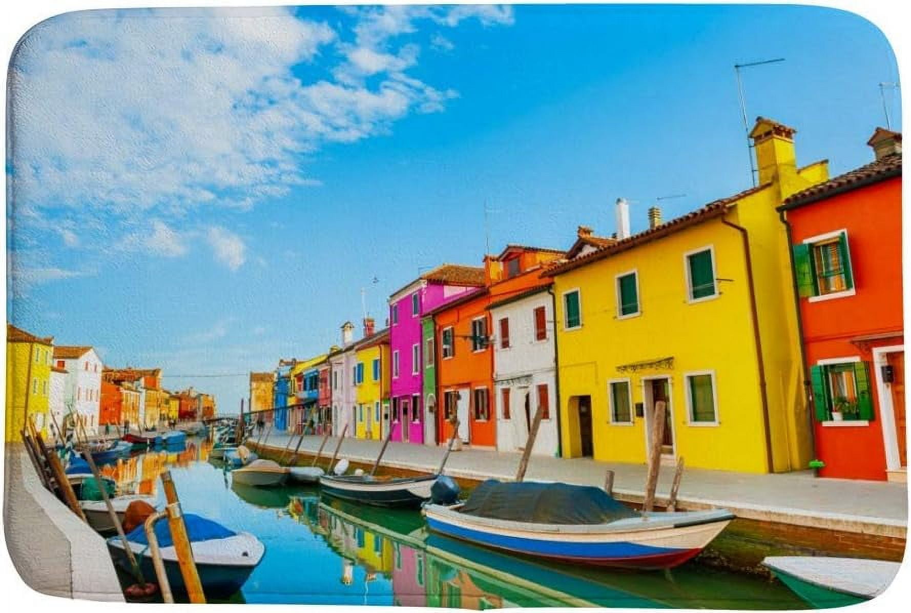 Bathroom Mat Door Rugs Floor Mat Bathroom Carpet Super Cozy Colorful ...