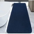 thumbnail image 1 of Bathroom Mat, Large Bath Mat 50x120cm Bath Mats for Bathroom, Non Slip Quick Drying Microfiber Absorbent Bathroom Rug, Navy Blue, 1 of 14