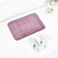 thumbnail image 1 of Bathroom Mat Memory Foam, Plush Absorbent Quick-Drying Non-Slip Shower Bath Mat, Machine Washable Floor Rug, Soft Tub Carpet for Bathroom, 23.62" L x 15.75" W (Hot Pink), 1 of 6