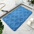 thumbnail image 1 of Bathroom Mat, Plush Toilet Rug, Thickened Absorbent Non-Slip Floor Covering, for Bathroom and Bedroom Doorways, Homeowners, 1 of 6