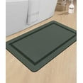 thumbnail image 1 of Bathroom Mat Rugs Large 48x20, Ultra Thin Magic Mat Bathroom Rug Non Slip Bath Rugs Quick Dry Absorbent Bath Mats for Bathroom Floor, (Dark Green, 48"x20"), 1 of 6