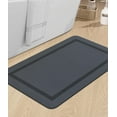 thumbnail image 1 of Bathroom Mat Rugs Large 48x24, Ultra Thin Magic Mat Bathroom Rug Non Slip Bath Rugs Quick Dry Absorbent Bath Mats for Bathroom Floor, (Dark Green, 48"x24"), 1 of 6