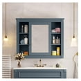 Bathroom Medicine with Mirror, Wall Mounted Over Toilet Storage