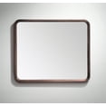 thumbnail image 1 of Bathroom Mirror Vela 36" Dark Walnut Modern Style, 1 of 4