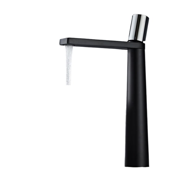 Bathroom Mixer Tap Deck Mount Vanity Faucet, Single Holder Single Hole Faucet, Bathroom New Design Black Washbasin Sink Taps High ,Versatile Features